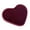 Watermelon Red, variant on YUEHAO Heart Shaped Rug, Soft Absorbent Plush Microfiber Bathroom Rug, Non-Slip Machine Washable Shaggy Mats Carpet for Shower, Bedroom, Bathtub, 15.7x11.8 inch