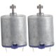 thumbnail image 1 of 2 piezas RC coche motor 150 motor RC coche eléctrico reemplazo para AE86 RC coche plata, 1 of 8