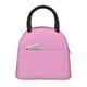 thumbnail image 1 of Fotbe Pink Bolsa de Almuerzo con Estampado, Lonchera Aislada, Contenedor de Comida Reutilizable Tipo Cooler a Prueba de Fugas, 1 of 6