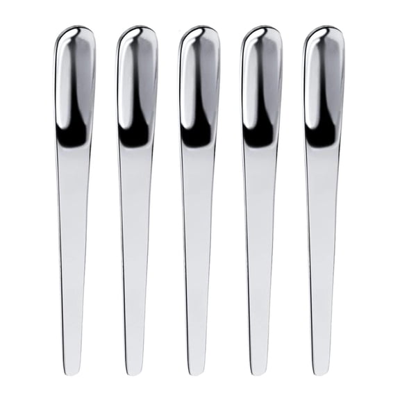 Giaone 5Pcs 304 Stainless Steel Coffee Stirrers Spoons Easy to Use Clean Durable