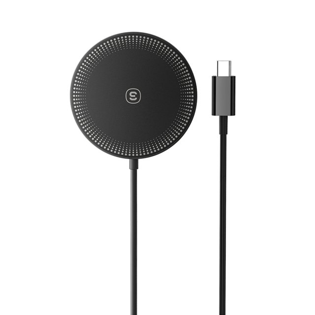 Cargador Inalámbrico Essager Cargador Inalámbrico 15W Accesorios Magnéticos para Apple Phone Audífono Reloj WDOplteas Para estrenar