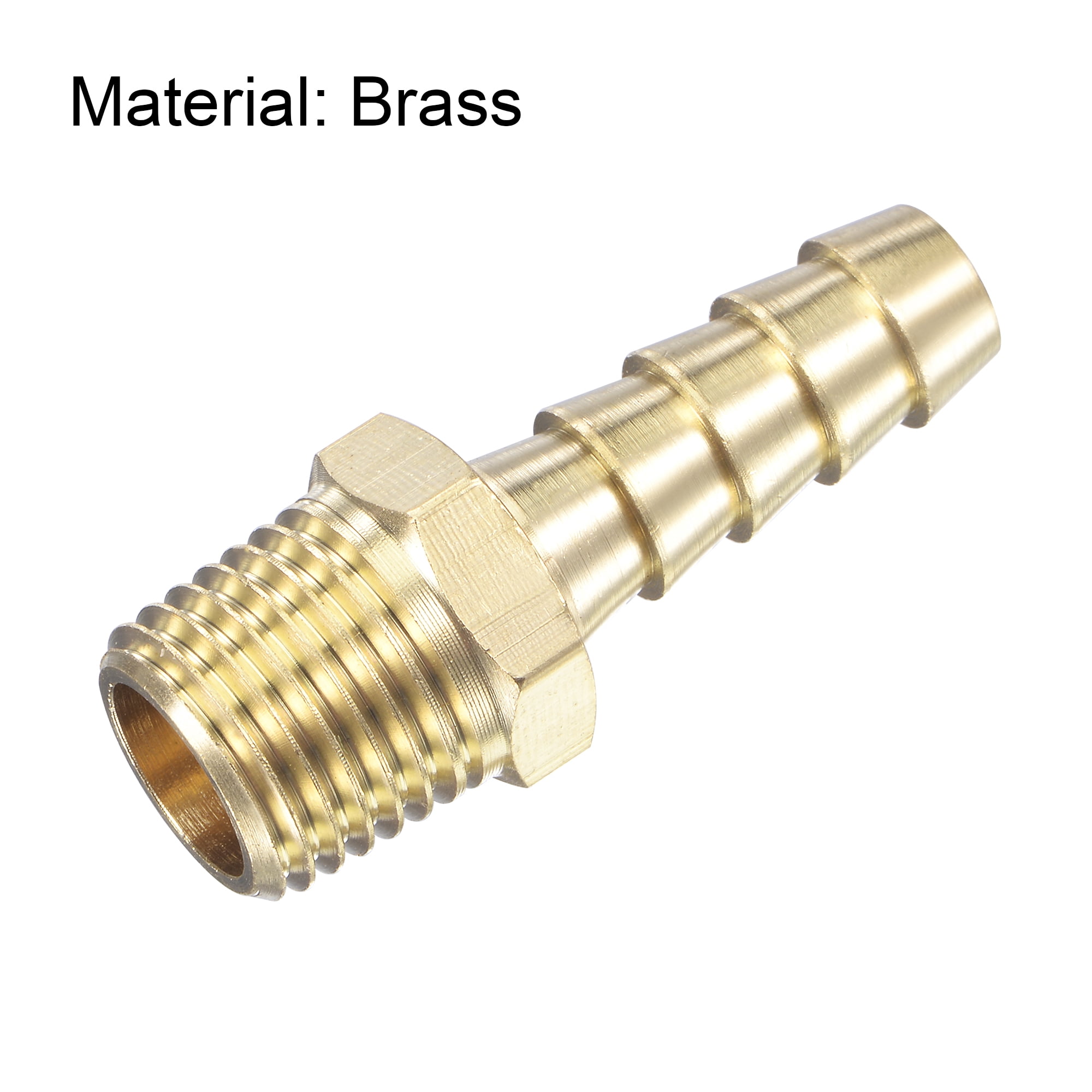 Brass Compression Fitting, 1/4 3/16 1/8 5/16 3/8 1/2" OD - View #6