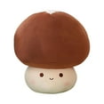 thumbnail image 1 of HILABEE Stuffed Mushroom Toy Gift Collection Cuddly Creative Ornament Adorable for Brown 30cm, 1 of 9