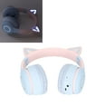 thumbnail image 3 of Auriculares LED Con Oreja De Gato Para Juegos Con Micrófono, 7 Colores, Auriculares Inalámbricos Plegables Para Adultos Y Adolescentes, Sonido Estéreo, Carga Rápida, Y Cable, 3 of 7