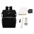 thumbnail image 4 of Diaper Bag Backpack, Tntants 6 in 1 Large Diaper Baby Bag with Changing Station for Boys Girl, Waterproof Baby Diaper Bags for Travel with Insulated Milk Bottle Pocket, 4 of 6
