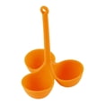 thumbnail image 2 of Hervidor de huevos Macarena cesta dispensadora estante para vaporizar huevos 3 agujeros, 2 of 8