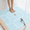 Light Blue, variant on Yolife 27" x 27" Square Shower Mat, Non-Slip TPE Bath Mat with Drain Hole & Suction Cups, Machine Washable Soft Floor Mat for Tub or Stall,Blue