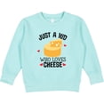 thumbnail image 2 of Inktastic Cheese Lover Kids Toddler Sweatshirt, 2 of 4