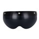thumbnail image 2 of Visera para casco de motocicleta con 3 lentes a presión, protección para parabrisas, pantalla facial Marron oscuro, 2 of 9