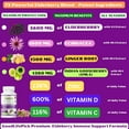 thumbnail image 4 of GoodlifePick Elderberry Supplement with Zinc, Vitamin C & D, Immune Support, Antioxidant, 90 Capsules, 4 of 12