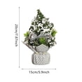 thumbnail image 3 of Muñeca de juguete para decoración de árbol de Navidad, regalo, 20 cm, HUOGUO, 3 of 3