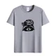 thumbnail image 2 of Camiseta de manga corta con cuello redondo para hombre y mujer de algodón con estampado de mapache divertido de Trash Danda, imprescindible para el verano, 2 of 4