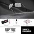 thumbnail image 5 of Oakley OO4124 Gauge 8 Rectangle Shaped Polarized Sunglasses for Men - Includes Official Eyewear Kit - Matte Black Frame with Prizm Black Lens, 5 of 6