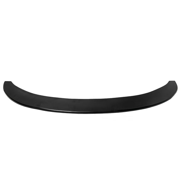 Ikon Motorsports Front Bumper Lip Universal Fit 67" x 16" Black PU Polyurethane Air Dam Chin Spoiler Protector Splitter for Most Cars Sedan Coupe Hatchback Wagon 1PC