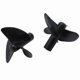 thumbnail image 4 of 4Pcs 3-Blade Propeller 4 Left & 4 Right for Flytec 2011-5 Fishing Bait Boat Fish Finder RC Boat Spar, 4 of 5