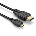 thumbnail image 3 of Micro HDMI (Type D) to HDMI (Type A) Cable (15 Feet) - High Speed Video Audio AV HDMI D to A Connector Converter Adapter Cord Supports 3D & 4K Resolution Ready with Ethernet, 3 of 4