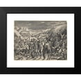 thumbnail image 2 of Hans Bock the Elder 18x14 Black Modern Framed Museum Art Print Titled - Roman Field Camp at Night (1580), 2 of 5