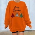 thumbnail image 2 of Dyegold Ugly Christmas Sweatshirt Women Holiday Savings Crewneck Novelty Casual Sweater Merry Christmas Funny Plus Size Pullover Xmas Tree Teen Girls Ladies Shirts Holiday Tops Graphic Sweatshirt, 2 of 5