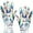 S, variant on FINGER TEN Golf Gloves for Kids Boys Girls Both Left Right Hand Value 1 Pair, Toddler Junior Youth Golf Glove White Green Black