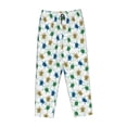thumbnail image 4 of Naloa Cute Turtle Print Women’s Ultra-Soft Comfy Pajama Lounge Pants with Pockets & Drawstring, 4 of 8