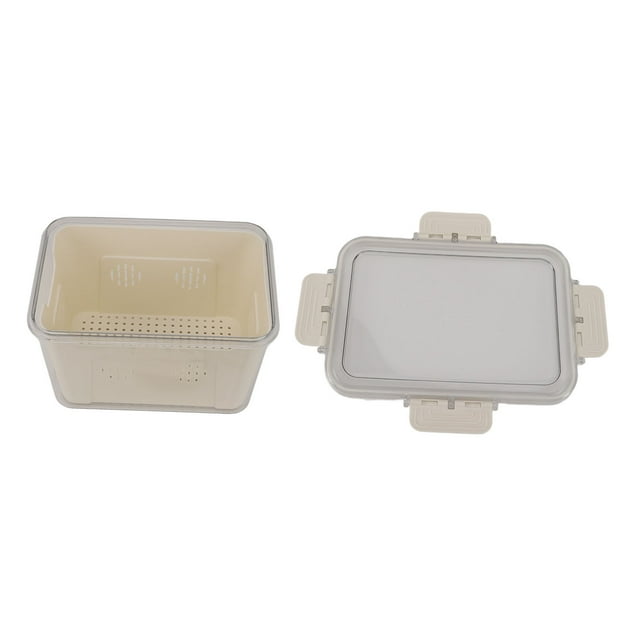 Food Storage Container with Excellent Sealability, Multi Functionality Fruit Storage Containers for Kitchen, Picnics, Restaurants