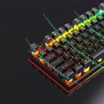 thumbnail image 6 of PVUEL Gaming Keyboard and Mouse Combo LED Backlit Mechanical Feel Rainbow 104 Keys Keyboard for PC Laptop Notebook, 6 of 10