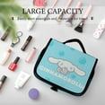 thumbnail image 6 of Cinnamoroll Hanging Travel Toiletry Bag Makeup Cosmetic Bag Organizer for Women Girls, 6 of 7