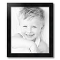 thumbnail image 2 of ArtToFrames 15" x 18" Dura Matte Black Picture Frame, 15x18 inch Black Wood Poster Frame (WOM-4030), 1 Pack, 2 of 6