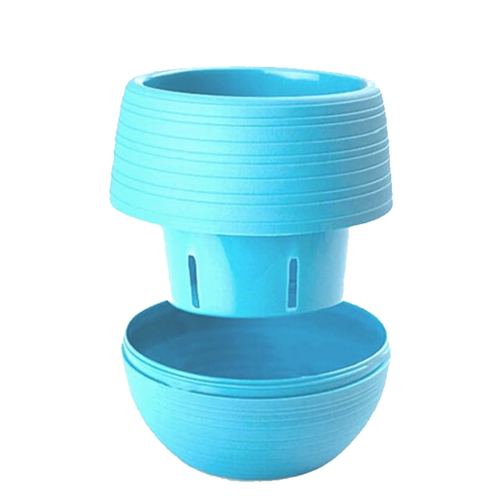 Mini flower pot rainbow pot pp resin plastic lazy pot modern minimalist