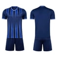 thumbnail image 4 of Unisex Youth Boys Soccer Set Athletic Team Uniform Quick Dry T-Shirt and Shorts Sports Tracksuit 3-4 Years, 4 of 5