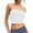 3# White, variant on Tube Tops Womens Bandeau Summer Casual Crop Top Going Out Strapless Tank Basic Short Shirt Wine M