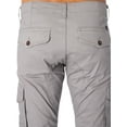 thumbnail image 4 of Jack & Jones Paul Flake Tapered Cargo Trousers, Grey, 4 of 5