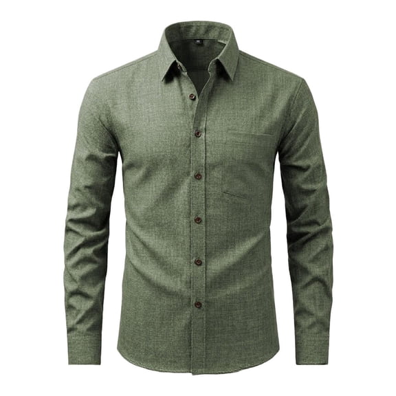 jjayotai Button down Shirts for Men Long Sleeve T Shirts Classic Fitted Shirt Fall Business Casual Shirts