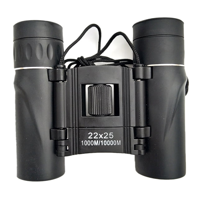 EeaseCA 10x 22mm Portable Compact Binoculars Pocket Folding Binoculars for Hiking Travelling Concert