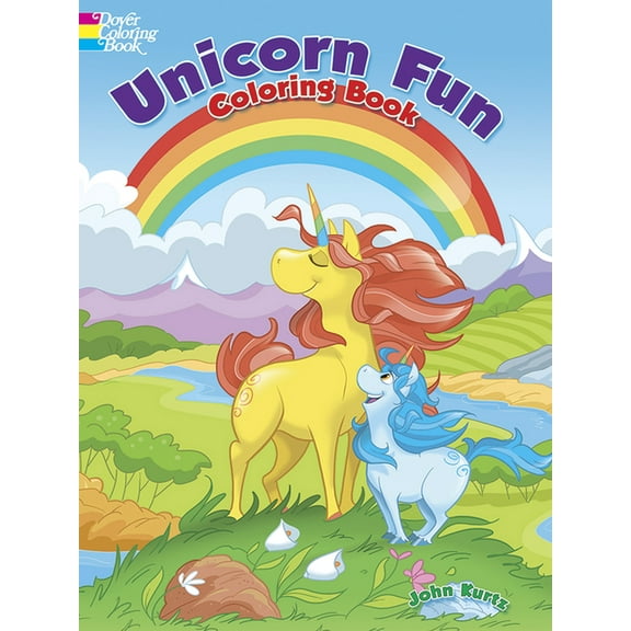 Dover Fantasy Coloring Books Unicorn Fun Coloring Book, (Paperback)