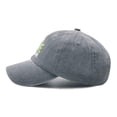 thumbnail image 3 of Embroidered Pickleball Hat for Men Women, Pickle Ball Gifts, Adjustable Washed Baseball Cap, 3 of 6