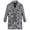 Grey, variant on Krdevn Boys' Herringbone Double- Long Coat Notched Lapel Jacket Size:6-7 Years