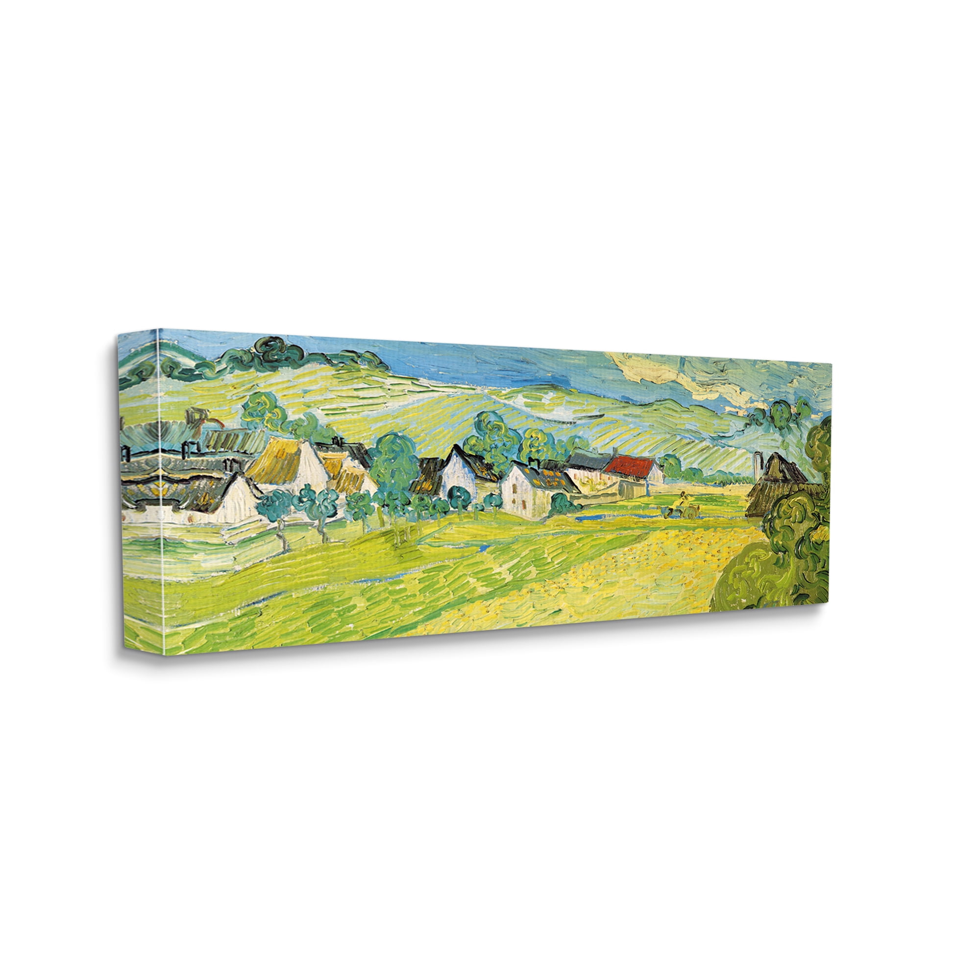 Stupell Vue Ensoleille Van Gogh Classic Landscape Painting Gallery Wrapped Canvas Print Wall Art