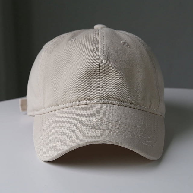 Gorra de béisbol japonesa de algodón lavado de color puro con tablero ligero, gorra con visera para primavera y otoño para hombres y mujeres, gorra con visera con tablero ligero
