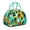 Greenish-blue-21, variant on Classic Abstract Lunch Box – Minimalist Color Blocks with Retro Artistic Flair, Leakproof and Durable Tote Bag for Women on the Go