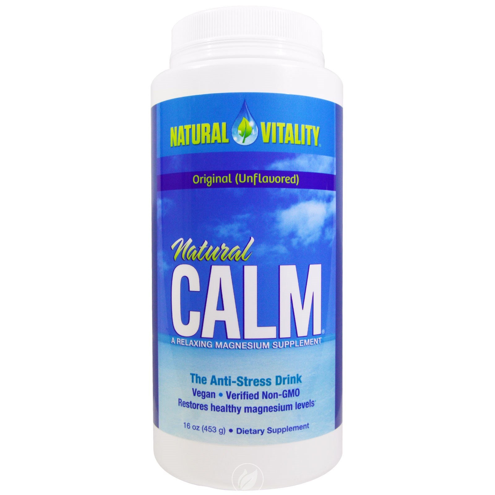 Natural Calm Regular, 16 oz by Natural Vitality, Pack of 2 Walmart