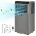 thumbnail image 2 of GloryStar Portable AC 8,000 BTU, Dehumidifier & Fan, 350 Sq.ft. Coverage, Smart Auto Mode, 24 Hour Timer, Ultra-Quiet, Remote, Rolling Design, Window Kit, 2 of 8
