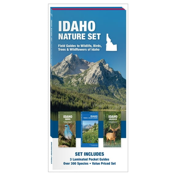 Nature Observation North America Idaho Nature Set: Field Guides to Wildlife, Birds, Trees & Wildflowers of Idaho, (Paperback)