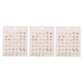 thumbnail image 1 of 63 Pares de Aretes de Perno Prisionero Lindo Animal Aleación de Oro Plateado Perfecl, 1 of 8