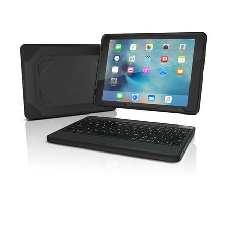 ZAGG Rugged Book - Keyboard and Folio Case - Apple 9.7-inch iPad
