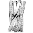 thumbnail image 3 of Anillo Pandora Entrelazado Esterlina Original Joyería Fina 190919Cz | Talle 48 | Joyería De Lujo Para Mujer | Ideal Para Regalo Elegante | Compatible Con Charms Pandora, 3 of 5