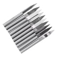 thumbnail image 4 of Broca de enrutador de tungsteno Nikou 10 piezas de grabado, 4 of 9