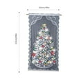 thumbnail image 4 of Cortinas De Encaje De Navidad Luz Led Cortinas De Encaje De Navidad Luz LED Árbol De Navidad Medias Cortinas Opacas Sala De Estar Dormitorio Decoración Para El Hogar, 4 of 8