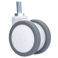 thumbnail image 4 of Rueda Rueda Universal Silenciosa de Alta Carga sin Vibración con Vástago de Rosca M12 para Sillas de Oficina para Bancos de Trabajo ANGGREK Otros, 4 of 8