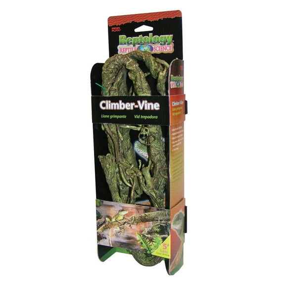 Penn-Plax Reptology Climber Vine for Reptiles – Green – 5 Feet